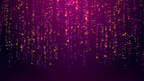 abstract purple background with particles