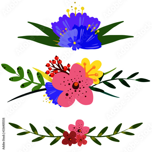summer field flowers. for use