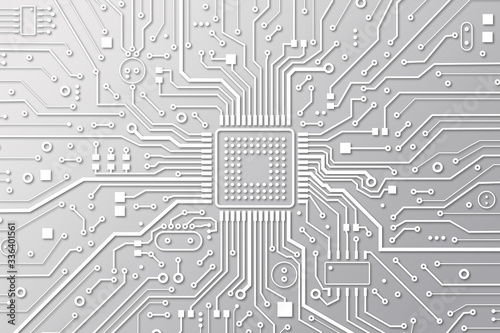 Tableau sur toile Digital technology