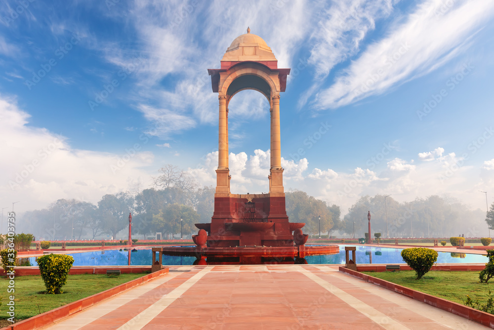Canopy in vicinity of the India gate, New Delhi