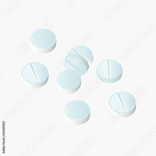 pills fall into the abyss