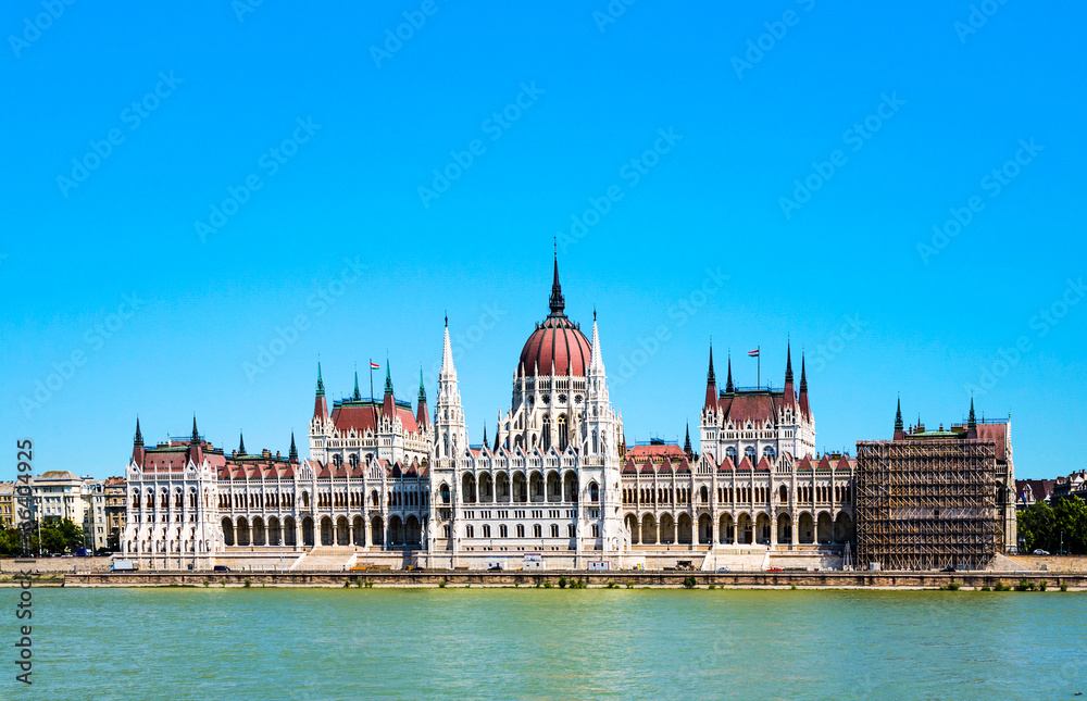Hungarian parliament in Budapest Hungarian parliament in Budapest