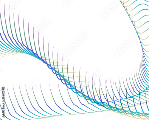 Abstract background blend wave line design for Wallpaper, Banner, Background, Card, Book Illustration, landing page