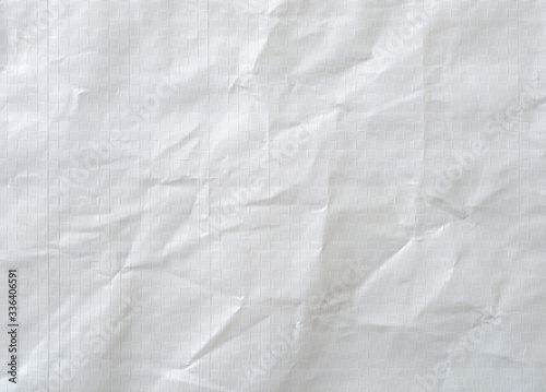 White tarpaulin texture Close-up