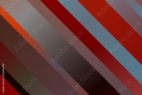 Red and yellow stripes vector background.