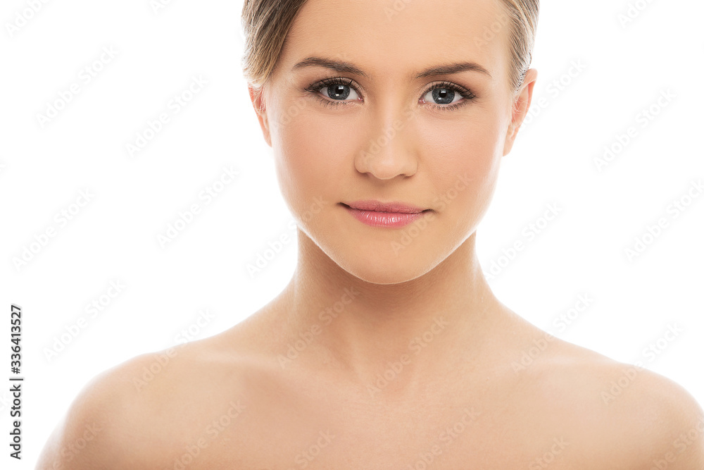 Beautiful girl with perfect skin Beautiful girl with perfect skin