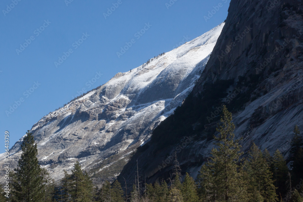 Rugged Mountains from Yosemite Valley Rugged Mountains from Yosemite Valley