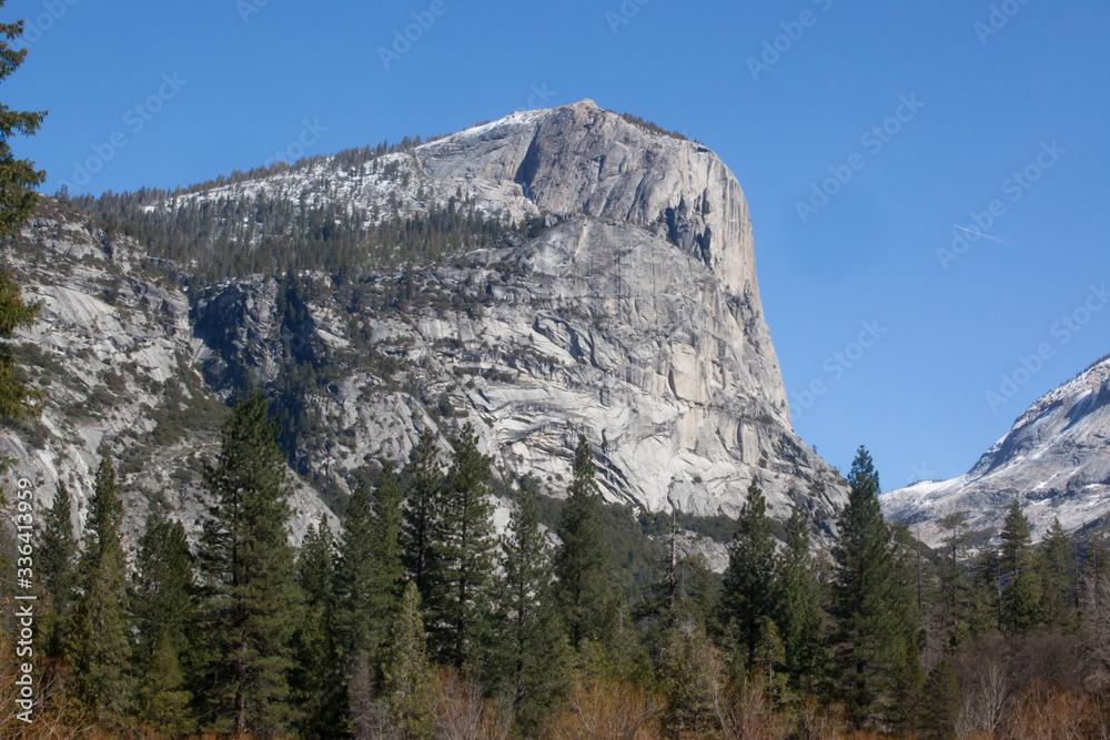 Rugged Mountains from Yosemite Valley