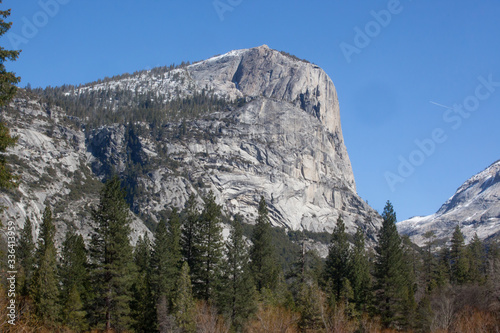 Rugged Mountains from Yosemite Valley