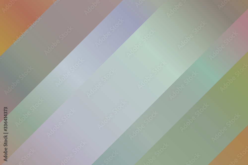 Obraz premium Orange, brown and gray stripes vector background.