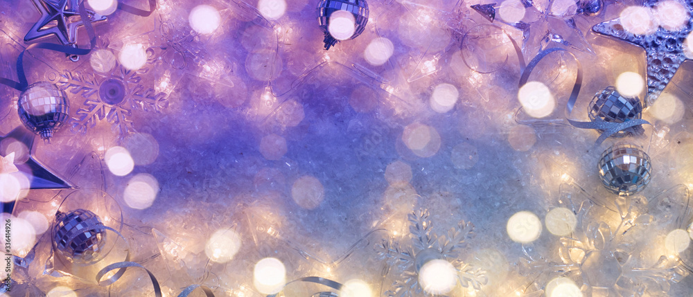 2020 Merry Christmas and New Year holidays background. Blurred bokeh background 2020 Merry Christmas and New Year holidays background. Blurred bokeh background