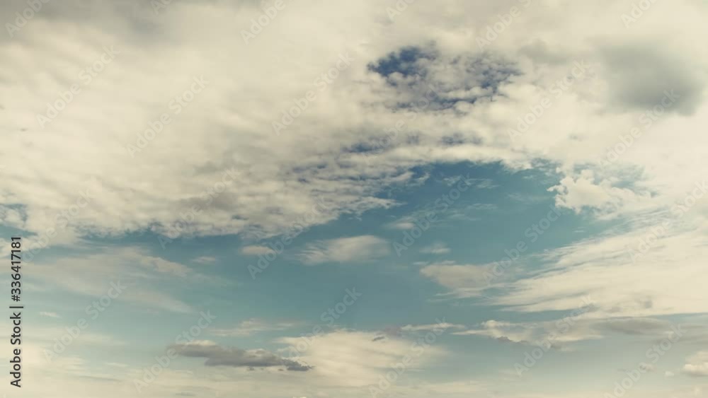 Time lapse of summer sky clouds. Time lapse of summer sky clouds.