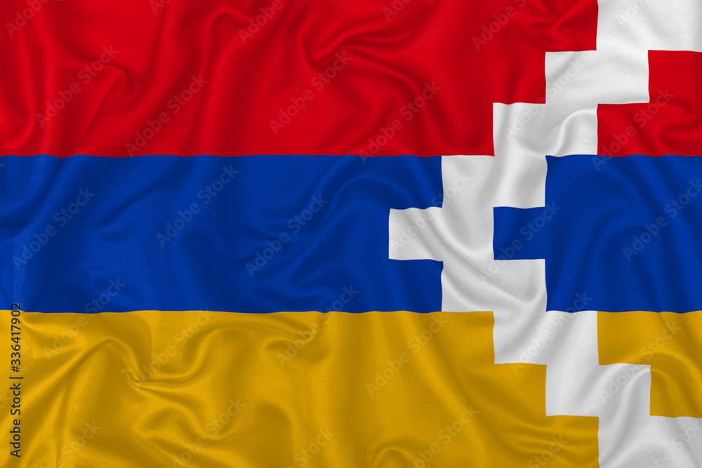 Fototapeta premium Republic of Artsakh flag