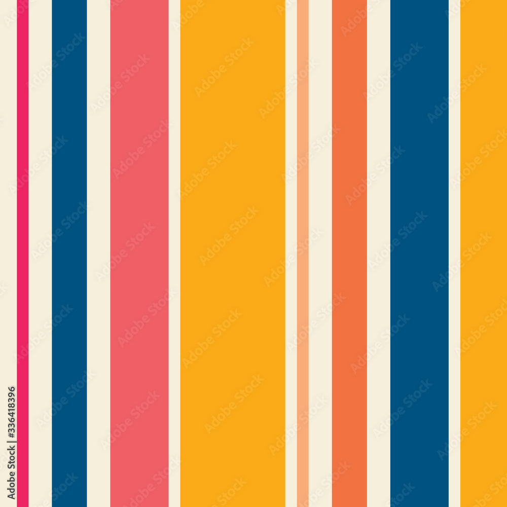 orange and blue striped background