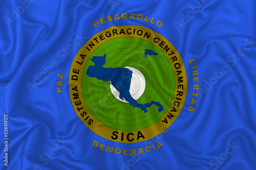 Central American Integration System flag photo