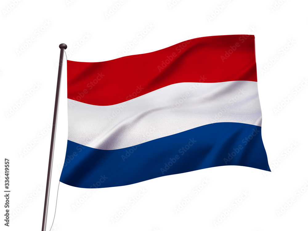 Obraz premium オランダの国旗イメージ、3dイラストレーション