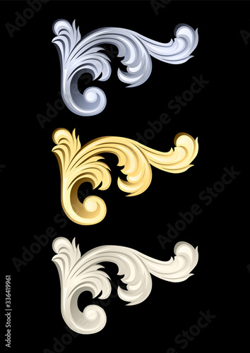 gypsum, gold, silver metal products, stucco weave, pattern isolated