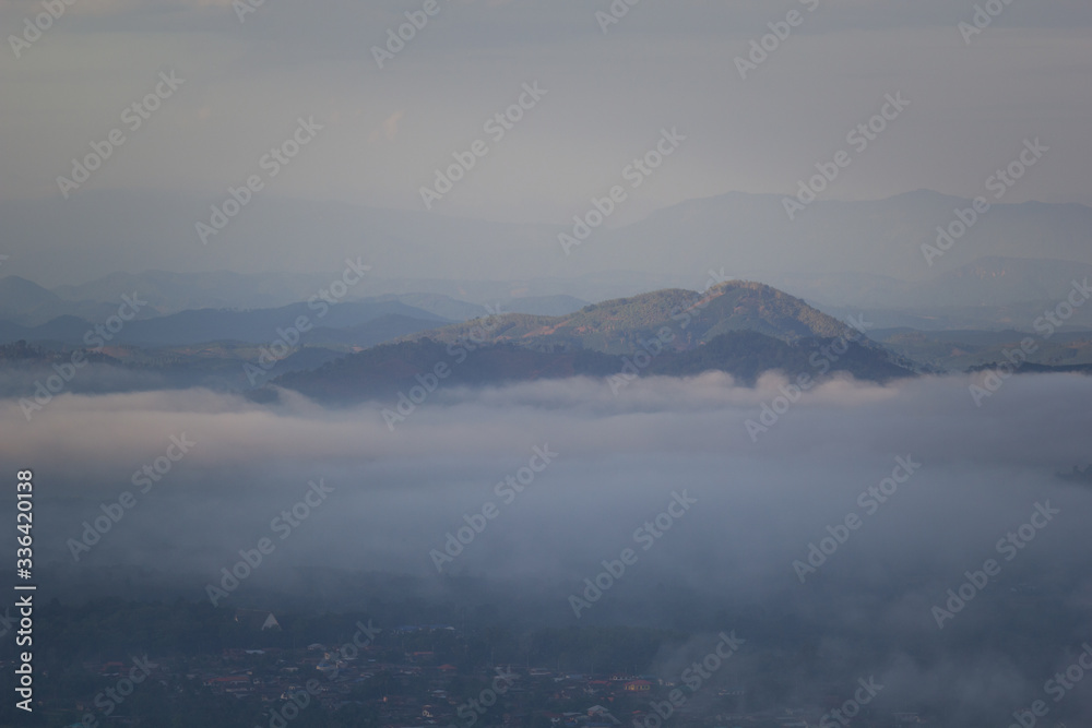 Mountains for  background