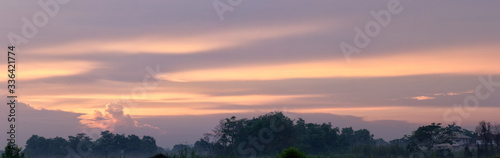Panorama sunset © AlexPhototest