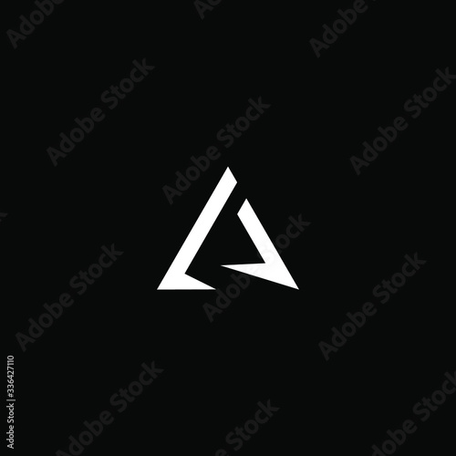 a letter vector logo abstract