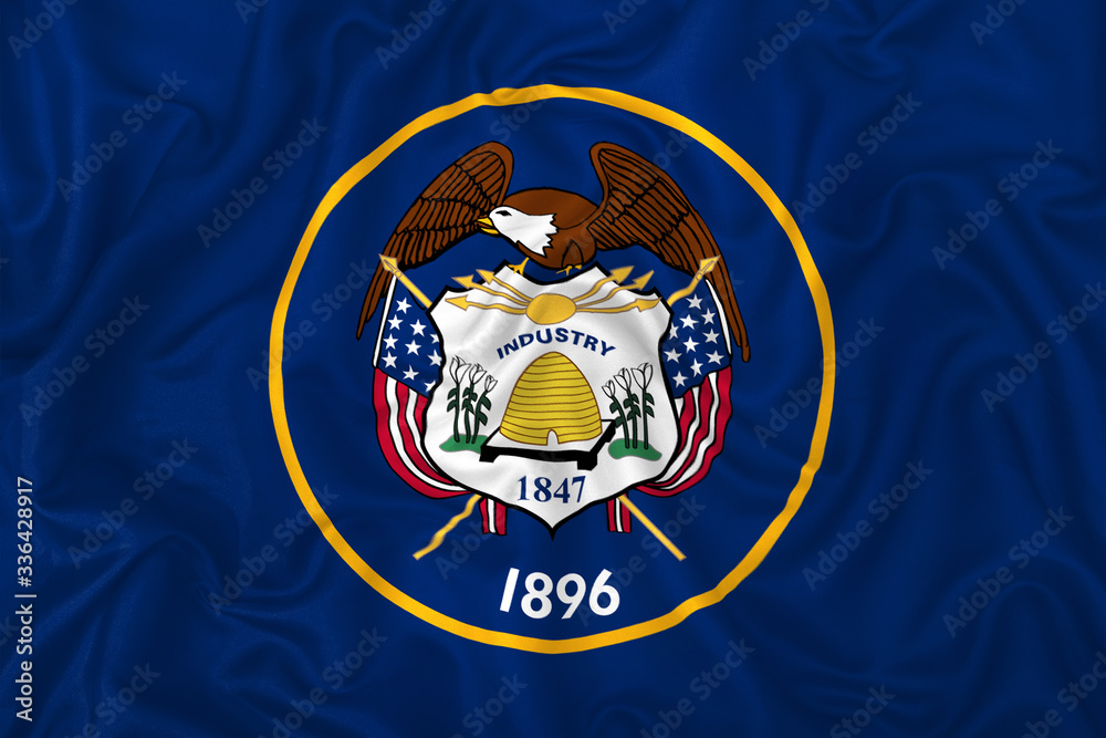Fototapeta premium utah state flag