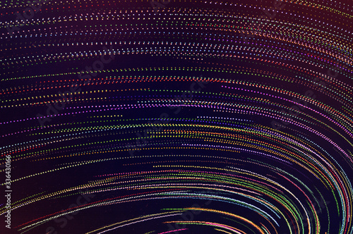 Wallpaper Mural Sparkling stream of colored lines Torontodigital.ca