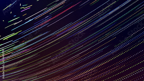 Wallpaper Mural Rainbow background of many lines Torontodigital.ca