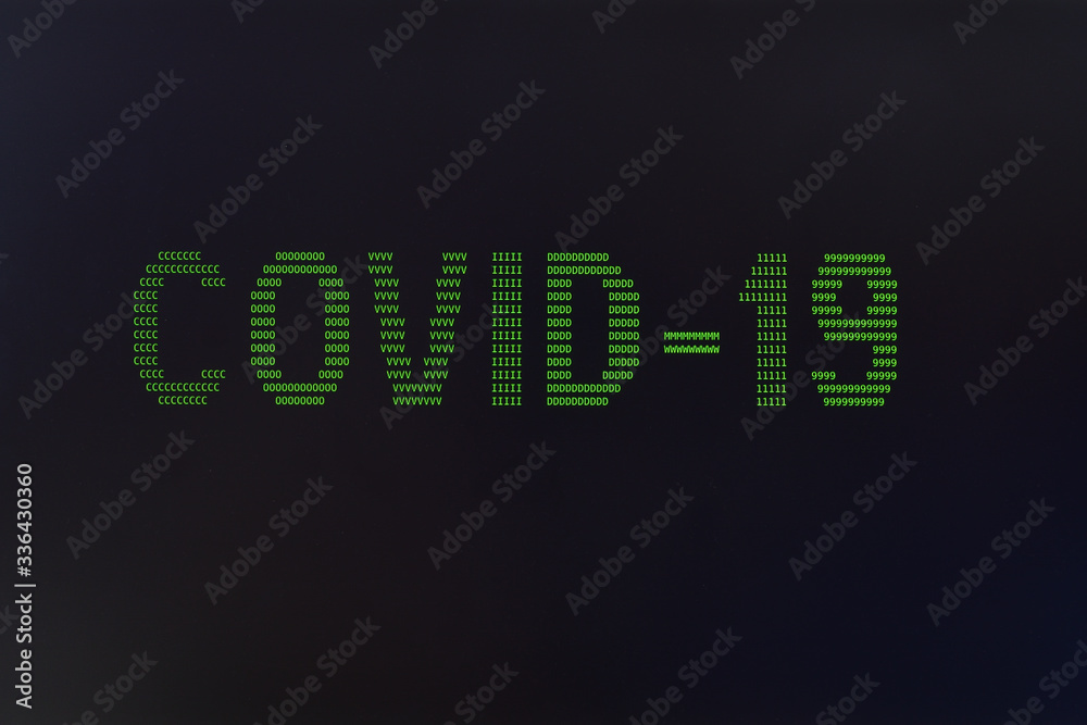 custom made wallpaper toronto digitalBackground for presentation COVID-19