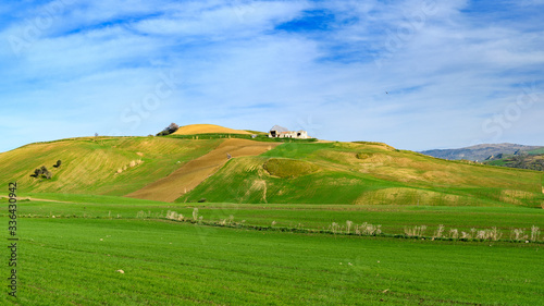 Obraz na płótnie spring landscapes in Sicily, Italy w salonie