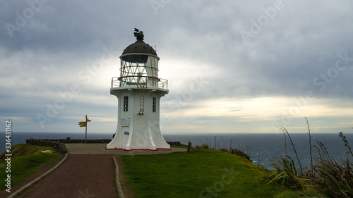 The lighthouse in the New Zealand, Cape Reinga
