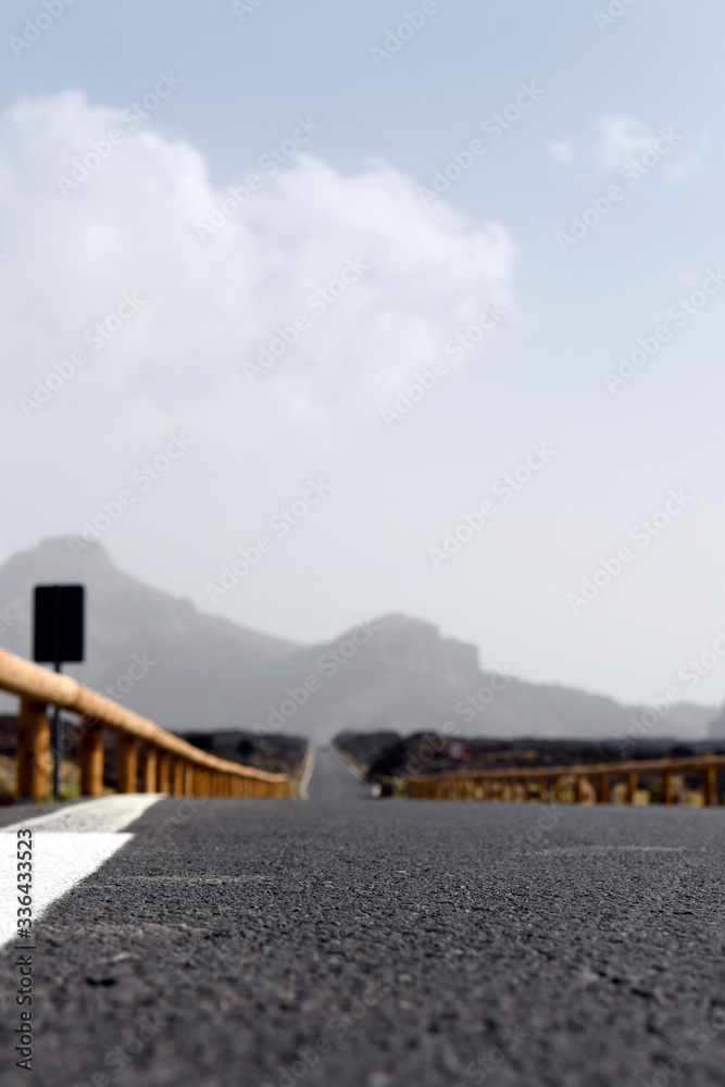 Espagne, Tenerife, la route du El Teide TF21 Espagne, Tenerife, la route du El Teide TF21