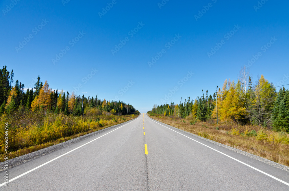 Naklejka premium Trans Canada Highway