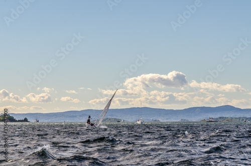 Canvas Print Port of Oslo