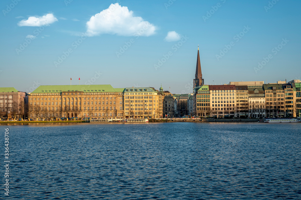 Fototapeta premium Binnenalster Hamburg