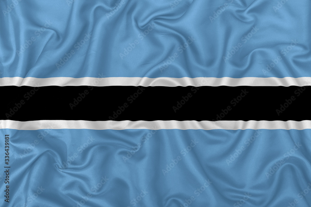 Botswana country flag