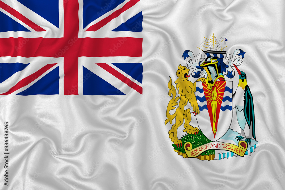 Fototapeta premium British Antarctic Territory flag