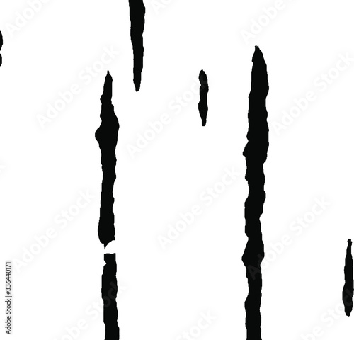 Abstract grunge vector background. Monochrome raster composition of irregular overlapping graphic elements.