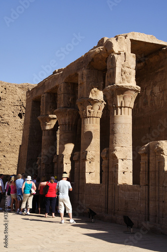  The city of Edfu in Egypt