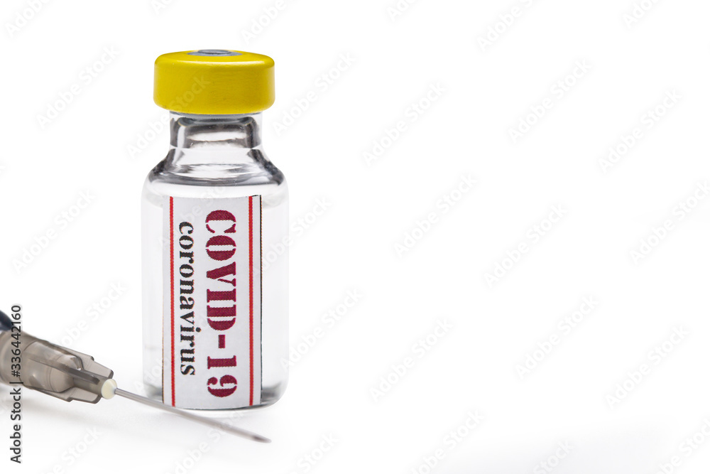 Vaccine and syringe injection. prevention,immunization and treatment from corona virus infection Vaccine and syringe injection. prevention,immunization and treatment from corona virus infection