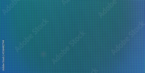 Abstract blue pixel background with smooth blurred transition photo