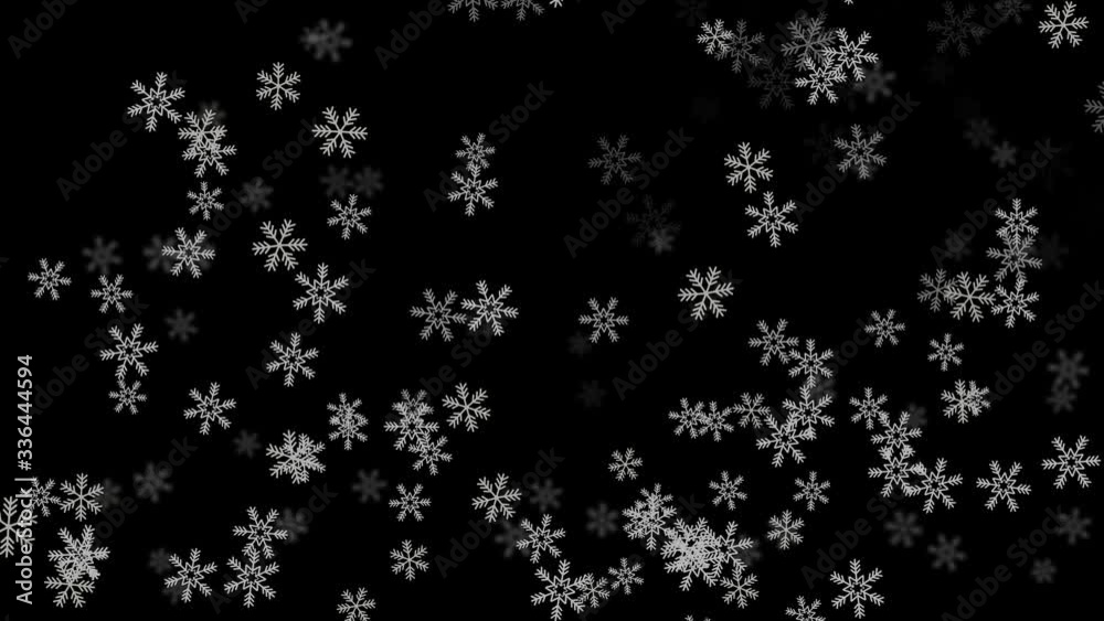 Abstract Falling winter Snow seamless loop Animation Green Screen Alpha. Big and small isolated snowflakes in the wind and blizzard. Christmas, holiday and festive or overlay. 4k 3D looping animation Abstract Falling winter Snow seamless loop Animation Green Screen Alpha. Big and small isolated snowflakes in the wind and blizzard. Christmas, holiday and festive or overlay. 4k 3D looping animation