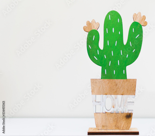 Decorative object in the shape of a cactus
