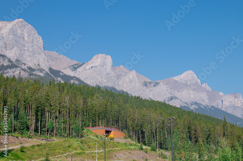 Canmore Nordic Center during summer 