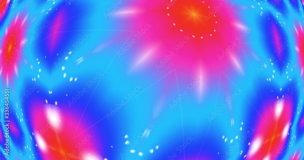 Colorful beauty abstract intro footage,  hipster happy background
