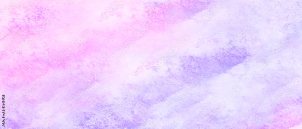 Wet paper color splash purple background