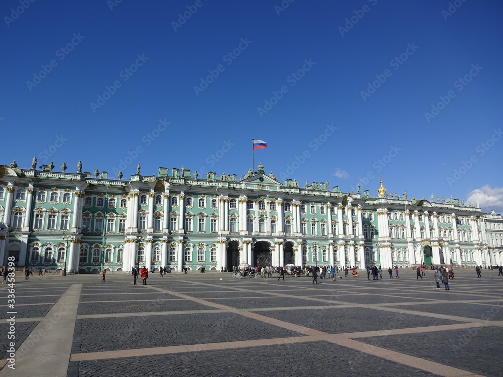 Naklejka premium St. Petersburg - the northern capital of Russia, a beautiful city