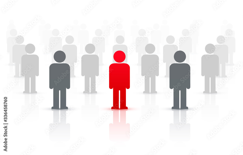 A group of people are getting to business, concept people. A group of people are getting to business, concept people.