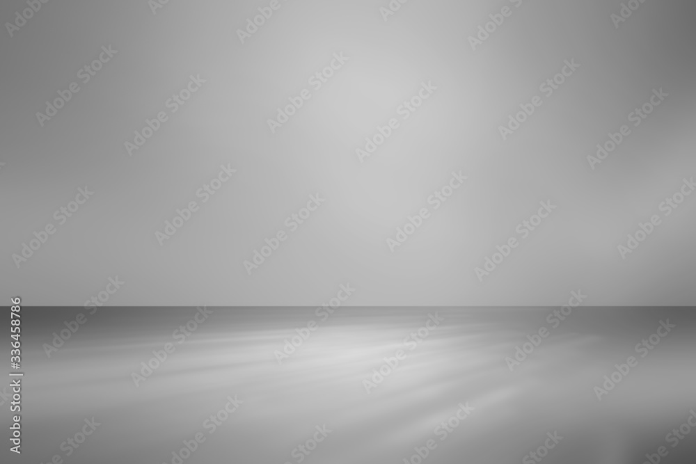 Gray empty room studio gradient used for background and display your product Gray empty room studio gradient used for background and display your product