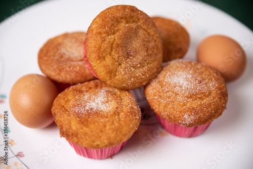 Magdalenas para desayuno casero