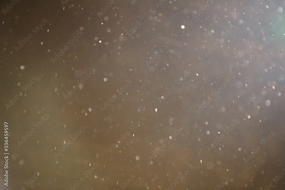 golden colour dust particle on black background golden colour dust particle on black background